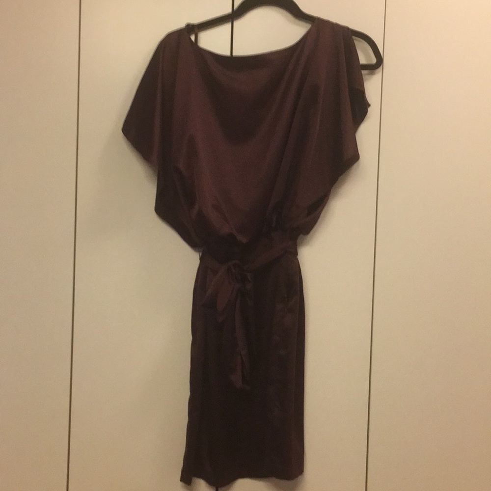 Burgundy Cocktail Dress